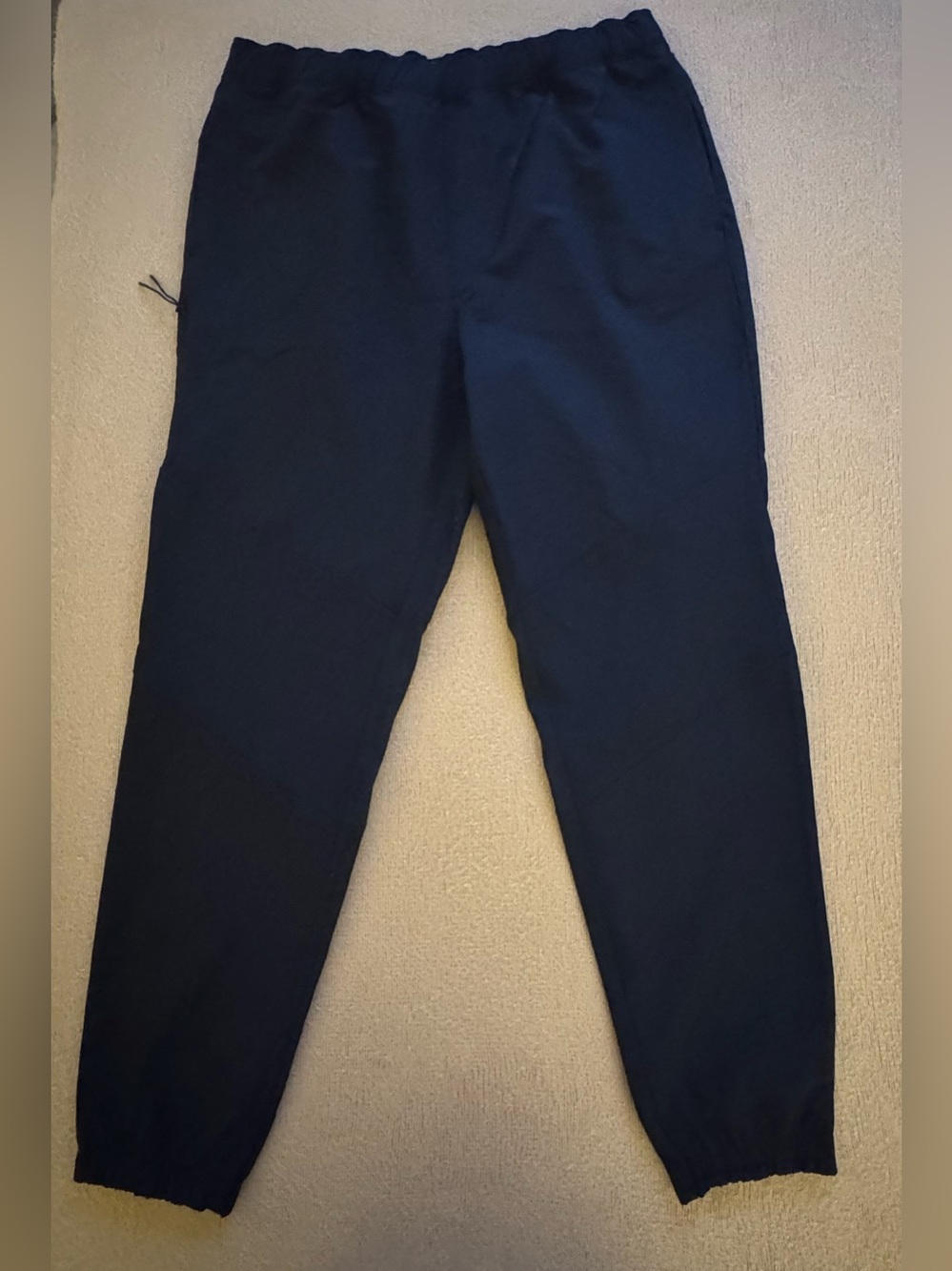 GAP Women's Navy Elastic-Waist Jogger Pants